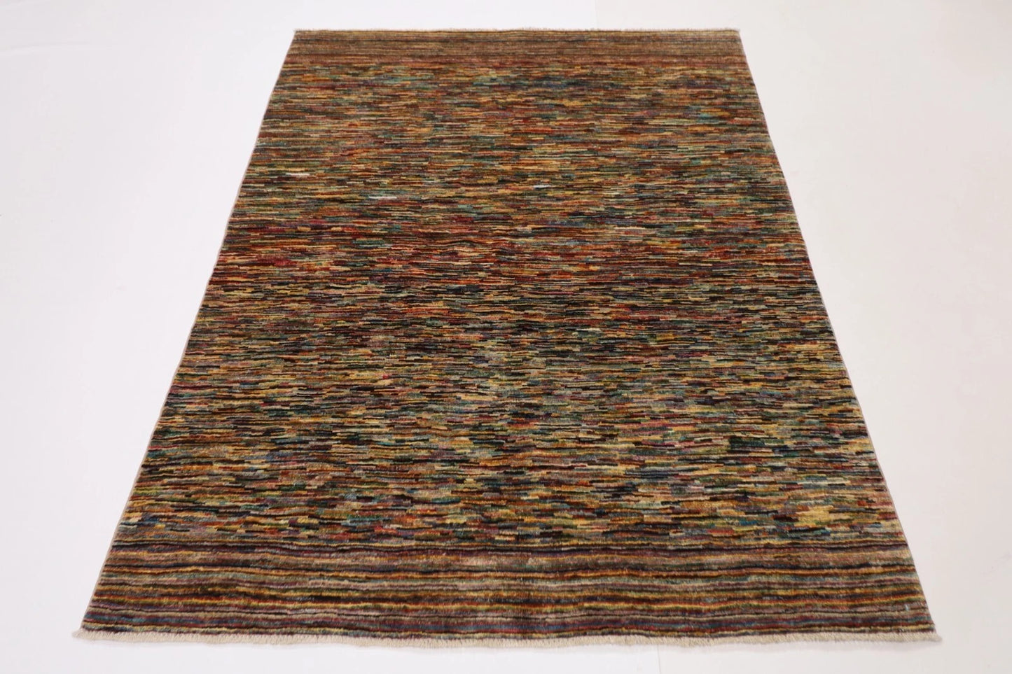 149 x 195 cm | Gabbeh Afghan Tribal Hand Knotted Veg Dye Wool carpet