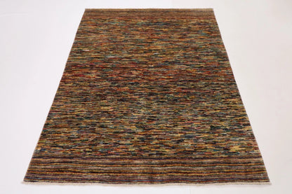 149 x 195 cm | Gabbeh Afghan Tribal Hand Knotted Veg Dye Wool carpet