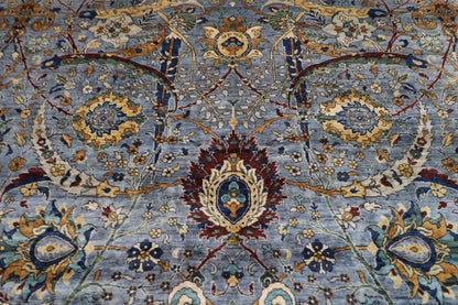 270 x 367 cm | Sickle Leaf Afghan Tribal Hand Knotted Carpet