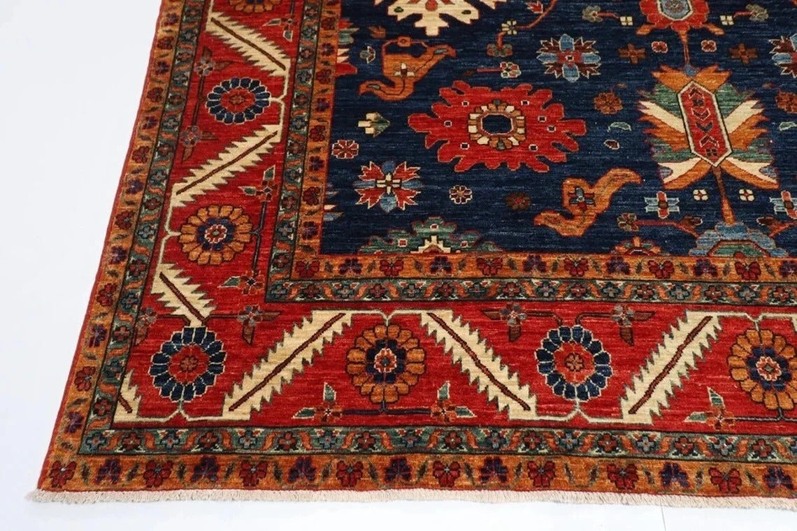 245 x 423 cm | Gallery Size Afghan Tribal Hand Knotted Carpet