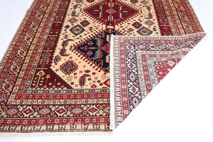 224 x 318 cm | Shirvan Afghan Tribal Hand Knotted Carpet