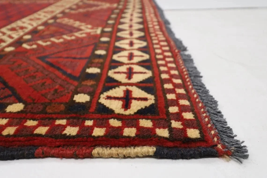 199 x 299 cm | Maranoce Afghan Tribal Hand Knotted Carpet