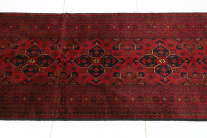 84 x 289 cm | Khal Mohammadi Afghan Tribal Hand Knotted Wool Runner