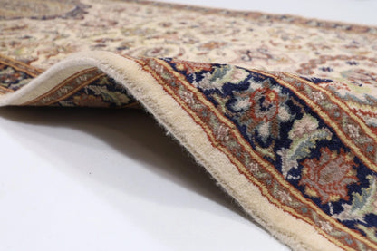 79 x 295 cm | Beige Afghan Tribal Hand Knotted Wool Runner