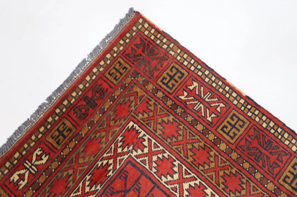 204 x 294 cm | Maranoce Afghan Tribal Hand Knotted Carpet
