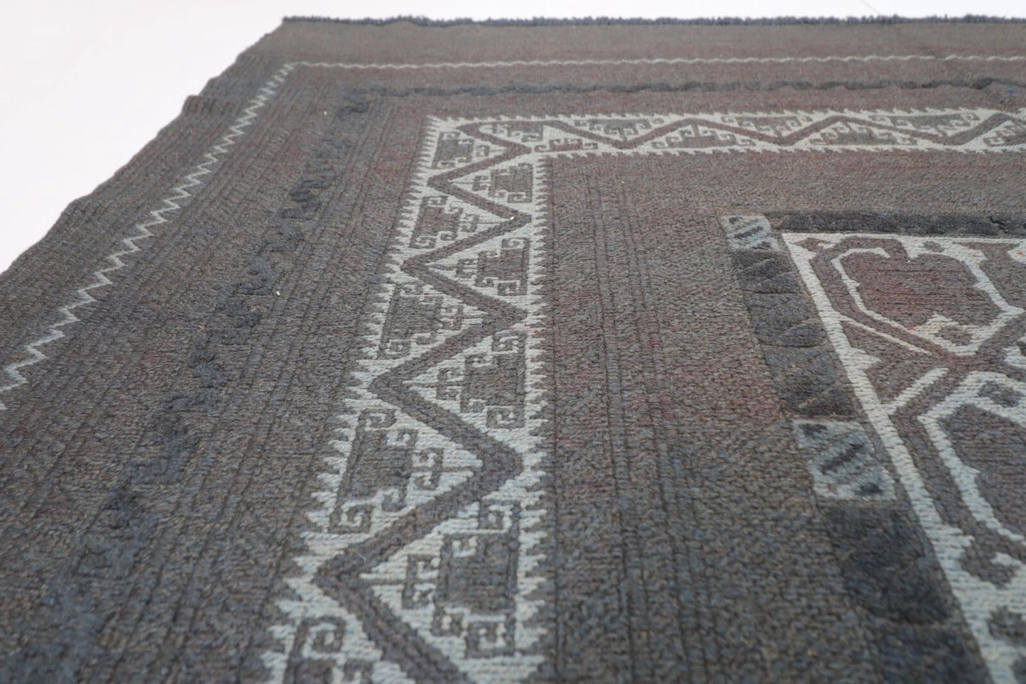180 x 250 cm | Over Dye Afghan Tribal Hand Knotted Veg Dye Wool Carpet
