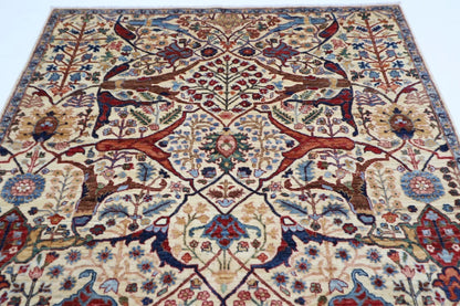 200 x 296 cm | Bidjar Afghan Tribal Hand Knotted Carpet