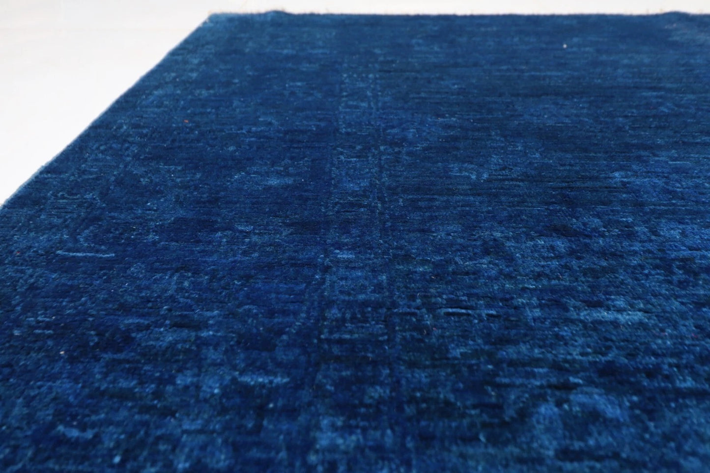172 x 241 cm | Over Dye Afghan Tribal Hand Knotted Veg Dye Wool Carpet
