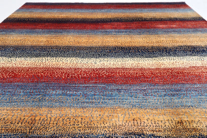 250 x 294 cm | Fine Gabbeh Afghan Tribal Hand Knotted Carpet