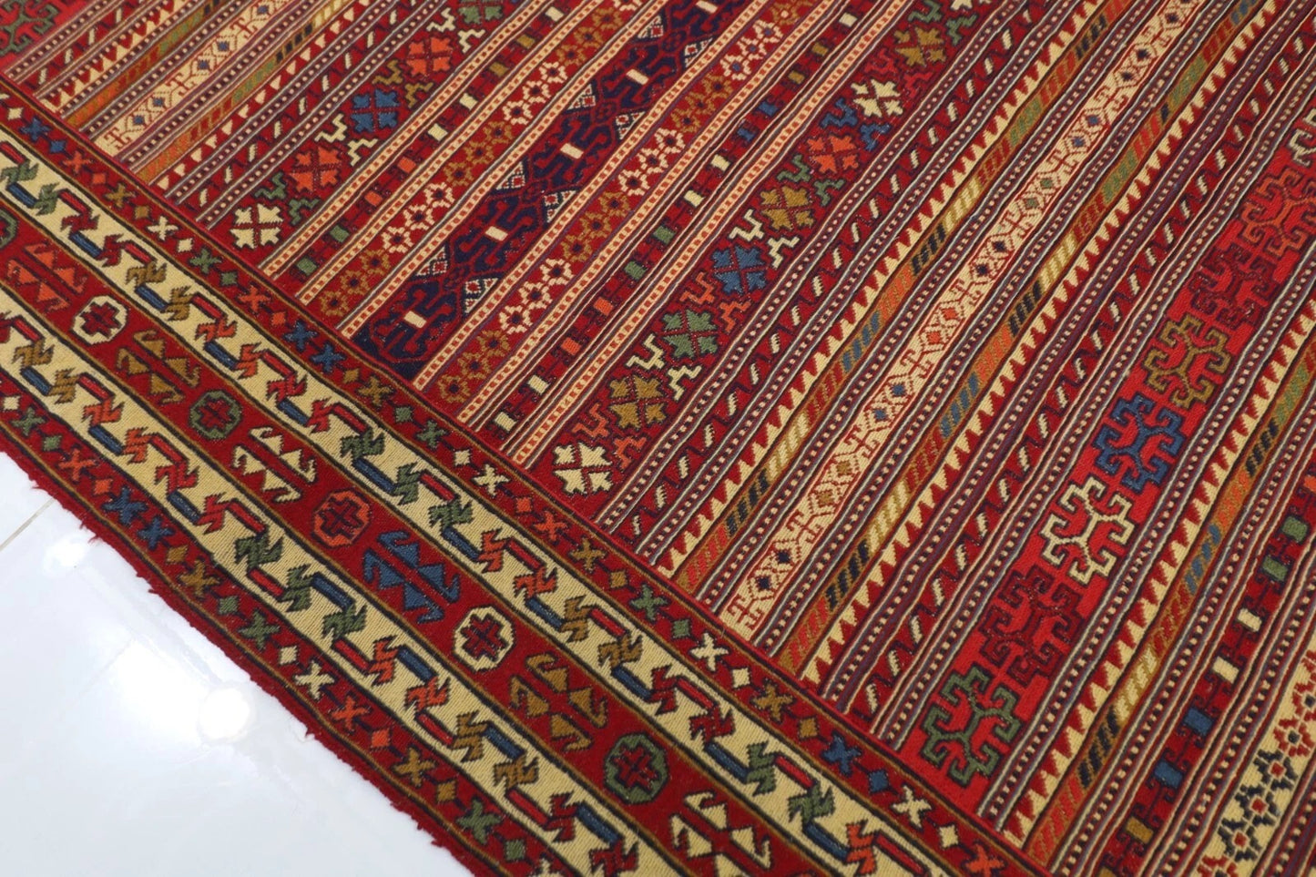 190 x 294 cm | Flat Weaved Kilim Tribal Hand Knotted Carpet