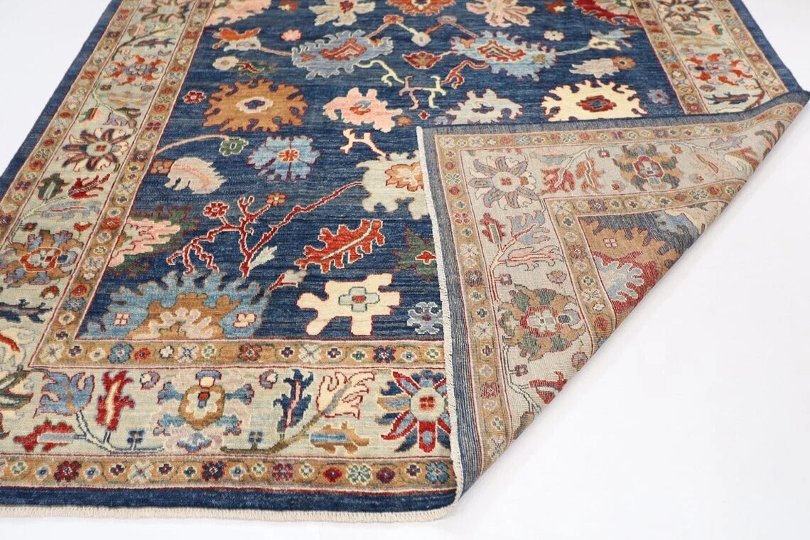 254 x 301 cm | Oushak Afghan Tribal Hand Knotted Carpet