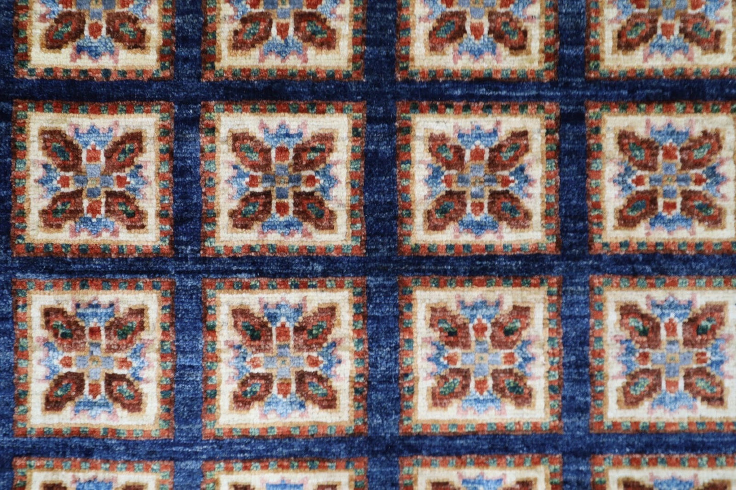 200 x 297 cm | Pazyryk Afghan Tribal Hand Knotted Carpet