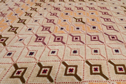 195 x 286 cm | Carpet Kilim Afghan Tribal Hand Knotted Carpet