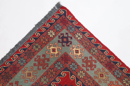 149 x 202 cm | Sumak Tribal Hand Knotted Veg Dye Wool Kilim