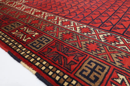 202 x 290 cm | Maranoce Afghan Tribal Hand Knotted Carpet