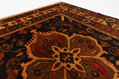 115 x 200 cm | Baluch Afghan Tribal Hand Knotted Veg Dye Wool carpet