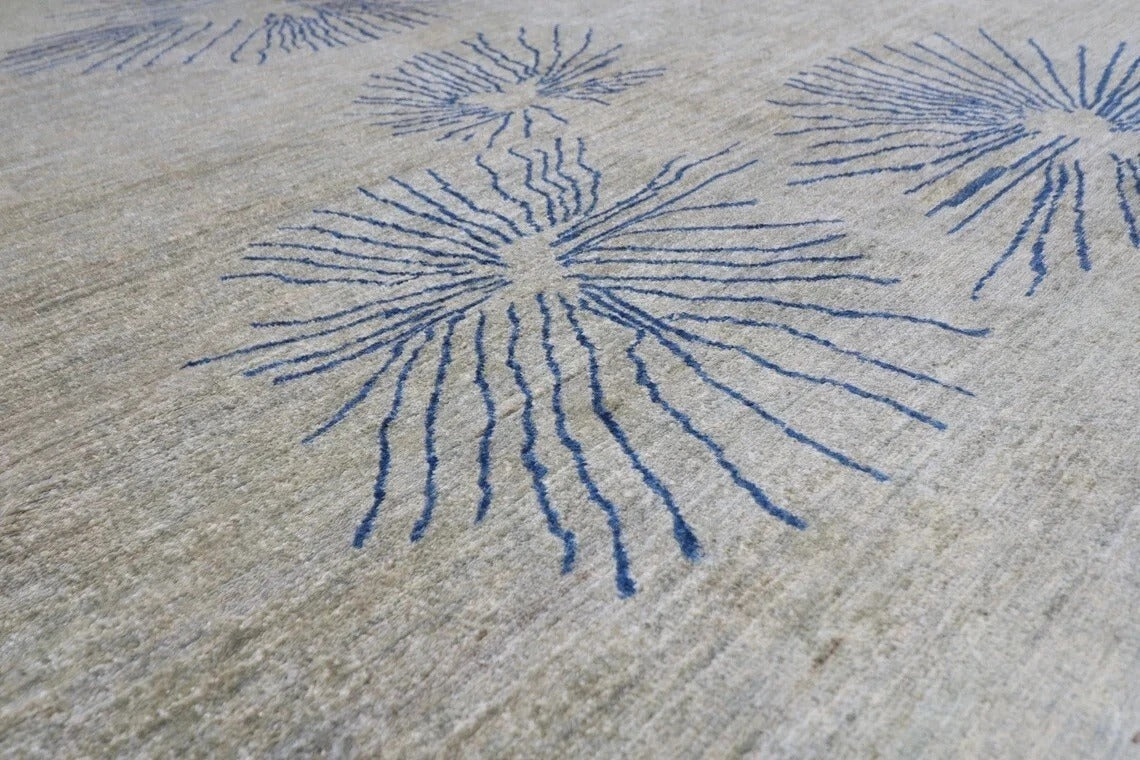 283 x 366 cm | Art Afghan Hand Knotted Carpet