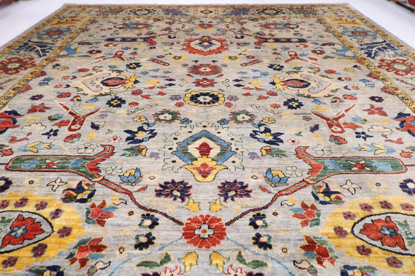 304 x 420 cm | Bidjar Afghan Tribal Hand Knotted Carpet