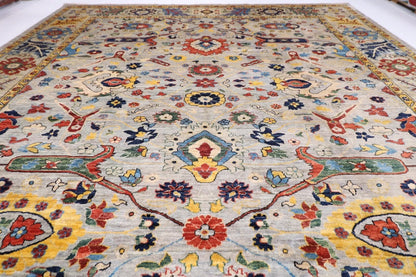 304 x 420 cm | Bidjar Afghan Tribal Hand Knotted Carpet