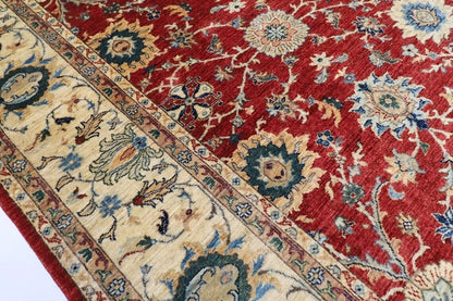248 x 301 cm | Chobi Afghan Tribal Hand Knotted Carpet