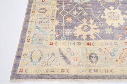 247 x 297 cm | Oushak Afghan Tribal Hand Knotted Carpet