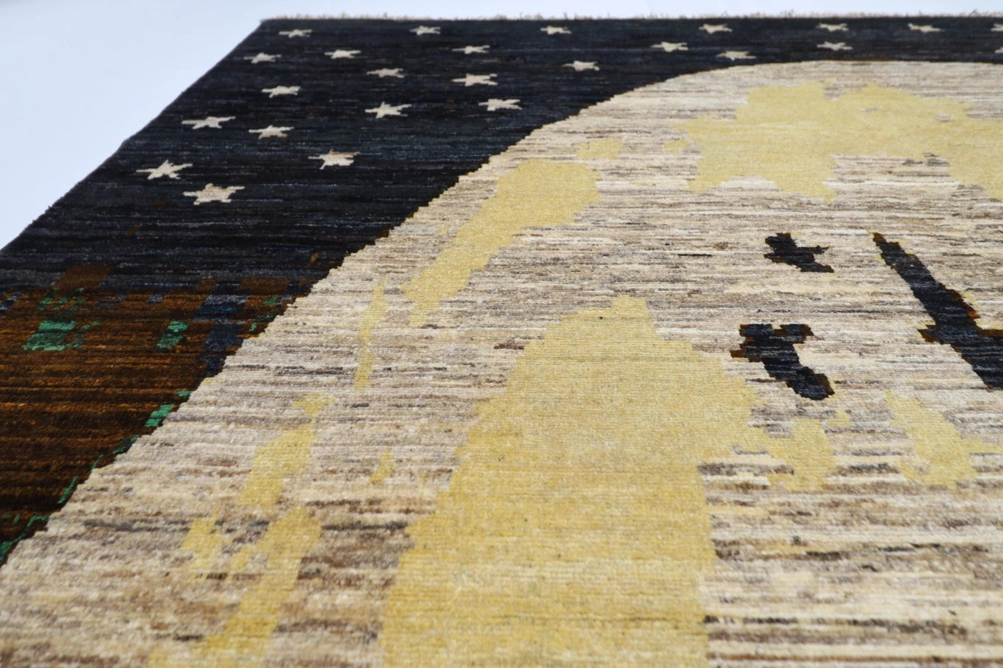 203 x 293 cm | Gabbeh Afghan Tribal Hand Knotted Carpet