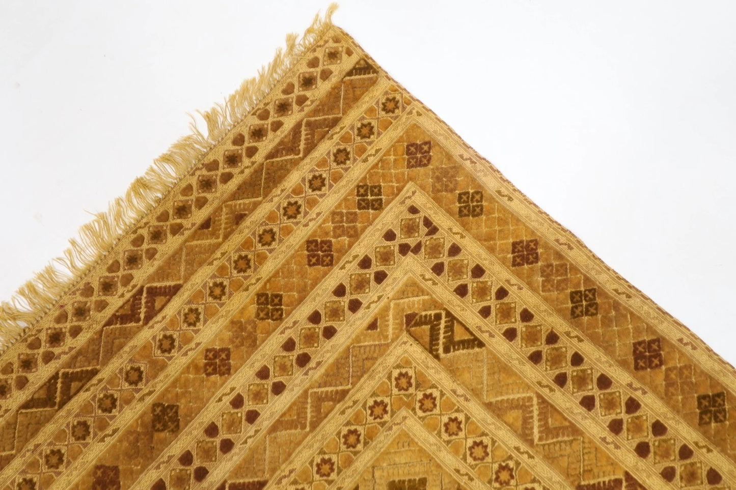 208 x 276 cm | Flat Weaved Carpet Kilim Afghan Tribal Hand Knotted Carpet