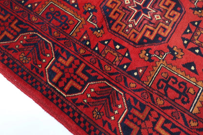 78 x 285 cm | Bokhara Afghan Tribal Hand Knotted Wool Runner