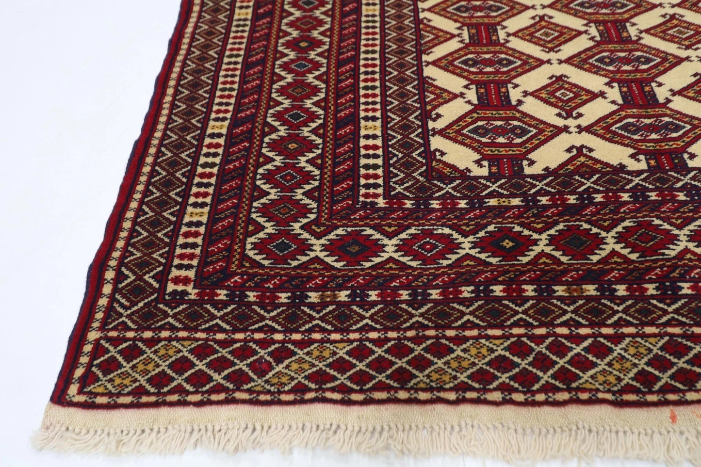 122 x 173 cm | Afghan Tribal Hand Knotted Veg Dye Wool carpet