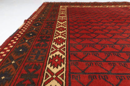 197 x 302 cm | Maranoce Afghan Tribal Hand Knotted Carpet