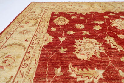 172 x 255 cm | Chobi Afghan Tribal Hand Knotted Veg Dye Wool Carpet