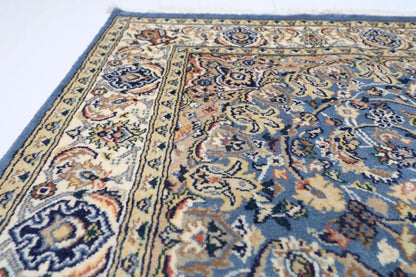 124 x 192 cm | Medallion Tribal Hand Knotted Veg Dye Wool carpet
