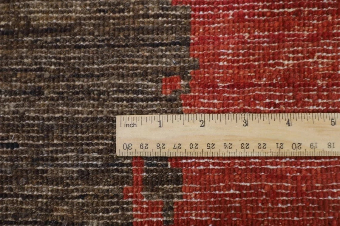 253 x 352 cm | Abstract Afghan Hand Knotted Carpet