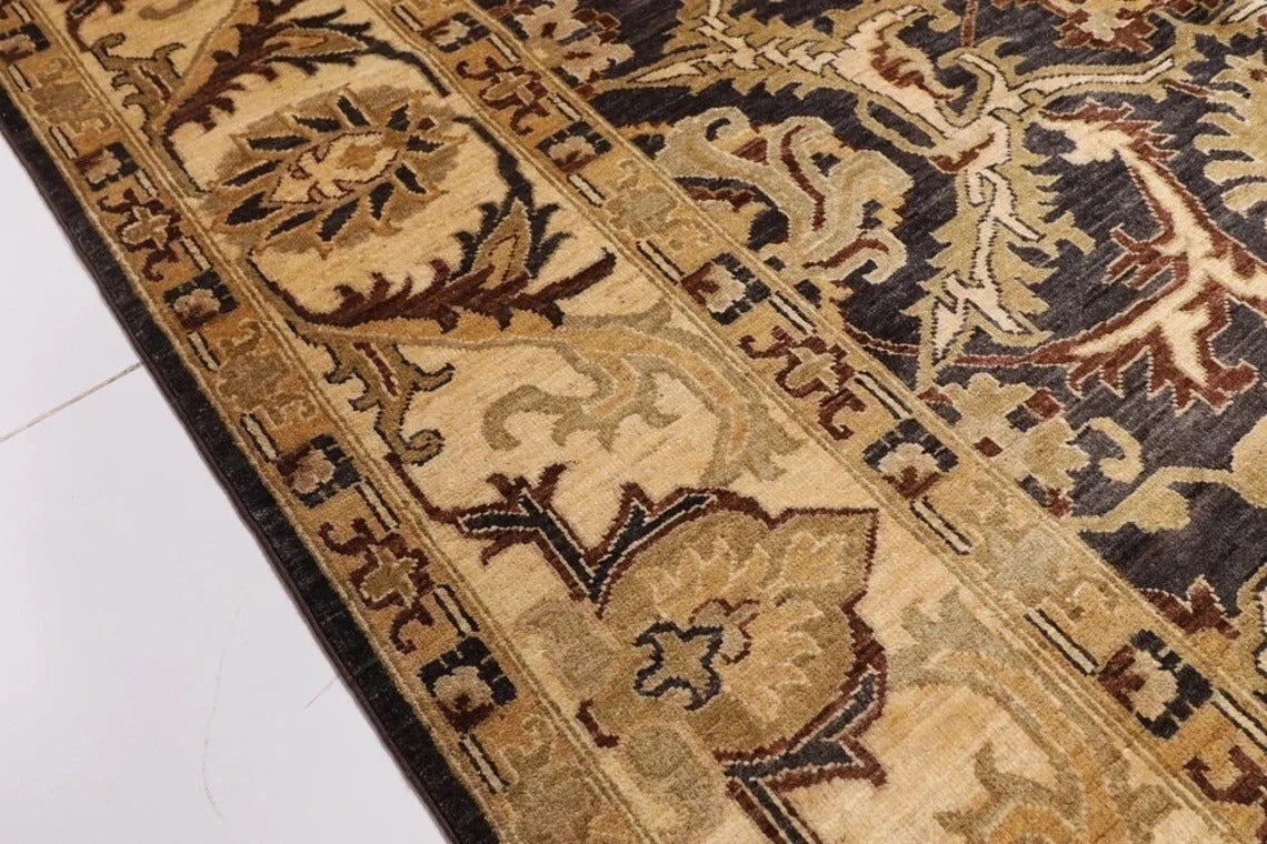 276 x 362 cm | Chobi Afghan Hand Knotted Carpet