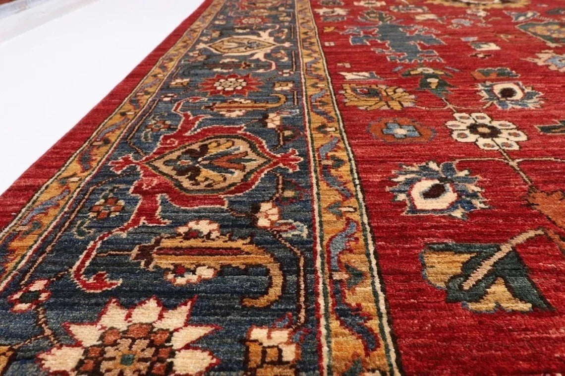278 x 364 cm | Aryana Afghan Tribal Hand Knotted Carpet