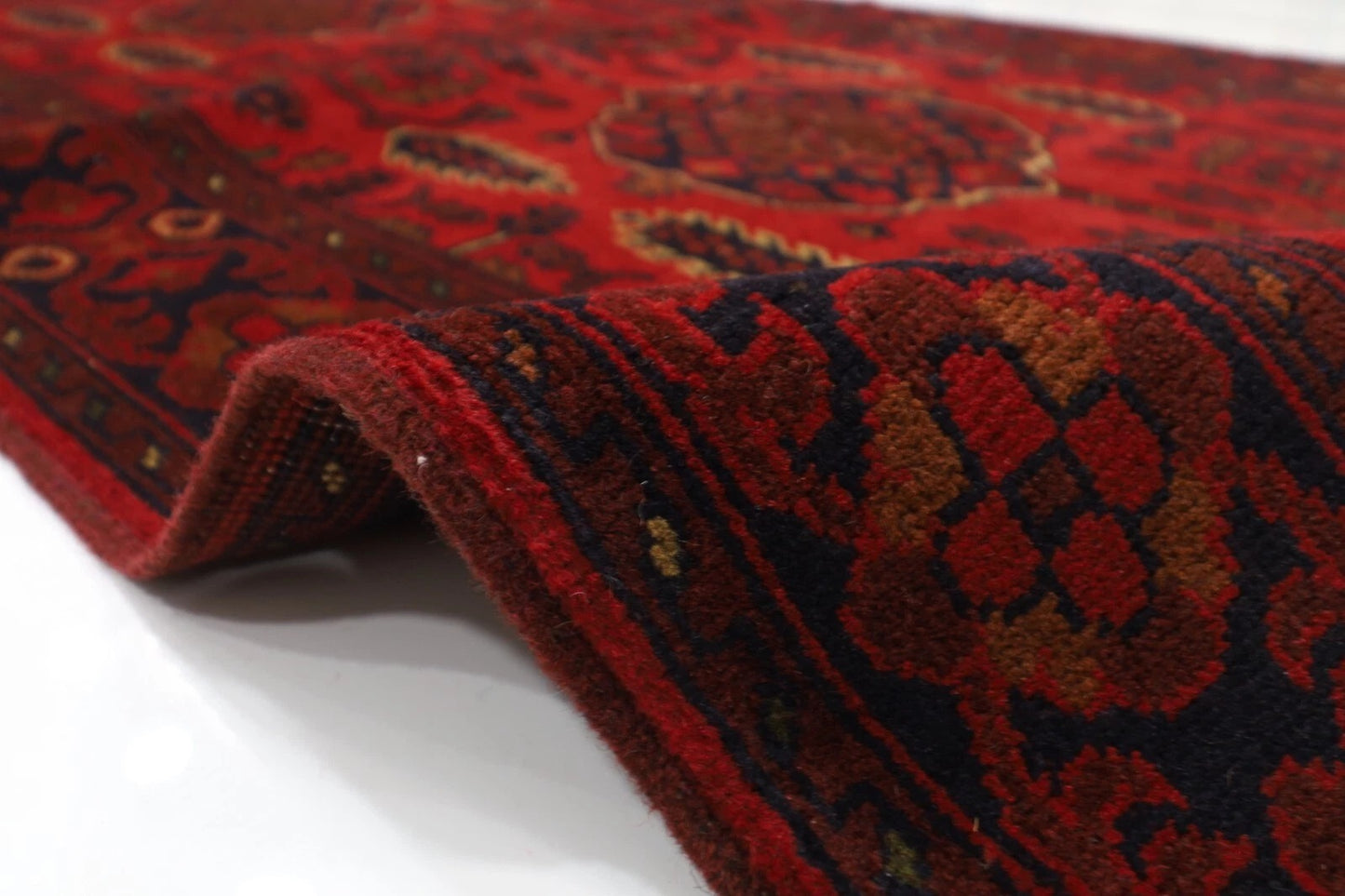 83 x 505 cm | Khal Mohammadi Afghan Tribal Hand Knotted Wool Runner