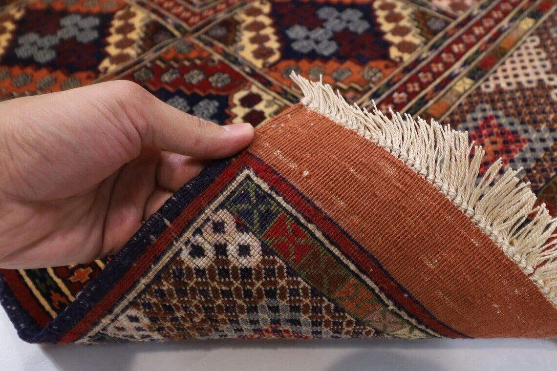 200 x 297 cm | Kabuli Silk Afghan Tribal Hand Knotted Carpet