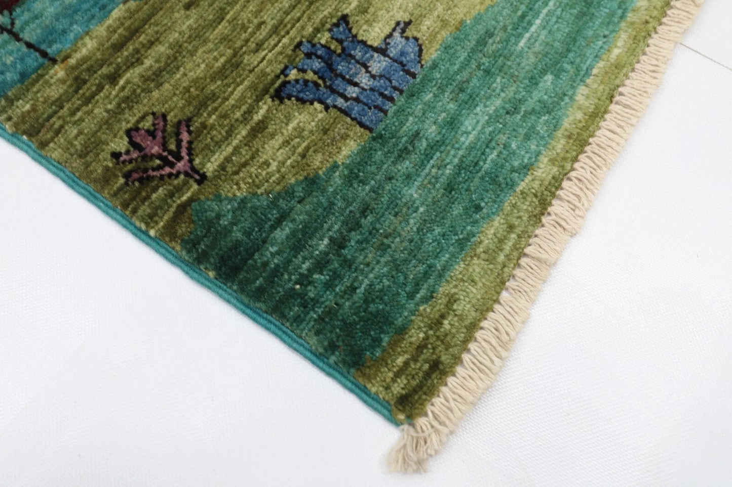 173 x 236 cm | Afghan Tribal Hand Knotted Veg Dye Wool Carpet