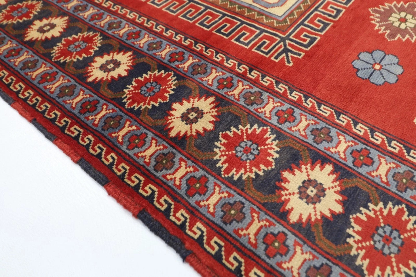 174 x 234 cm | Maranoce Afghan Tribal Hand Knotted Veg Dye Wool Carpet
