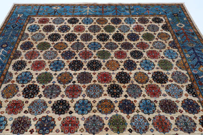 244 x 300 cm | Gul Bahar Afghan Tribal Hand Knotted Carpet