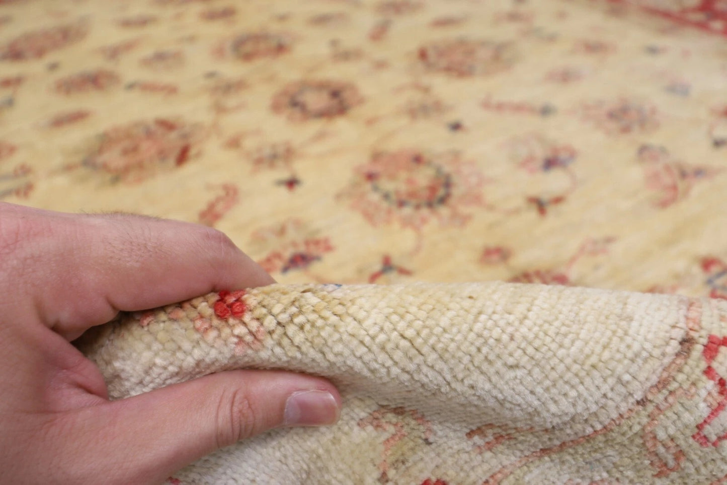177 x 241 cm | Chobi Afghan Tribal Hand Knotted Veg Dye Wool Carpet