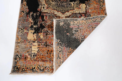 103 x 296 cm | Abstract Afghan Tribal Hand Knotted Wool Runner