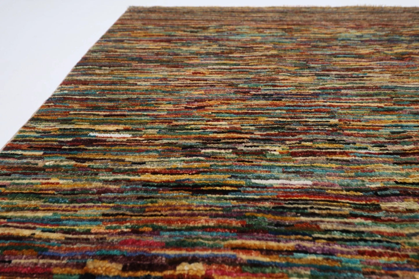 149 x 195 cm | Gabbeh Afghan Tribal Hand Knotted Veg Dye Wool carpet