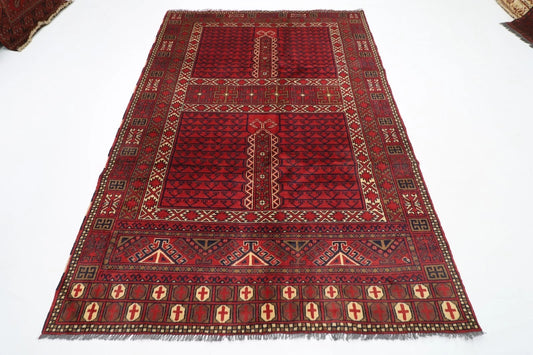 172 x 244 cm | Maranoce Afghan Tribal Hand Knotted Veg Dye Wool Carpet