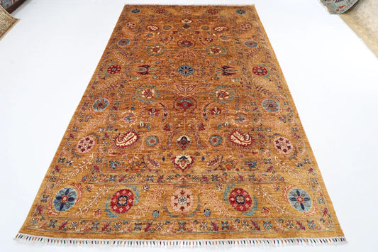 204 x 306 cm | Suzani Afghan Tribal Hand Knotted Carpet