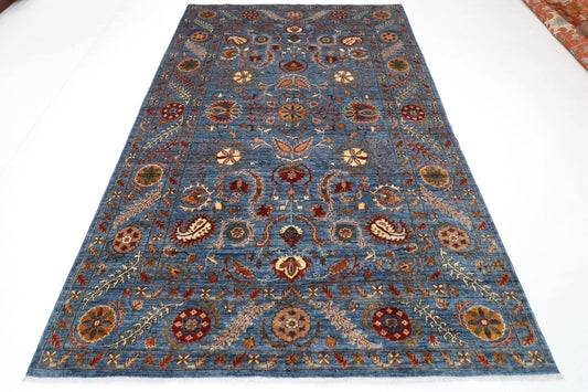 198 x 297 cm | Suzani Afghan Tribal Hand Knotted Carpet