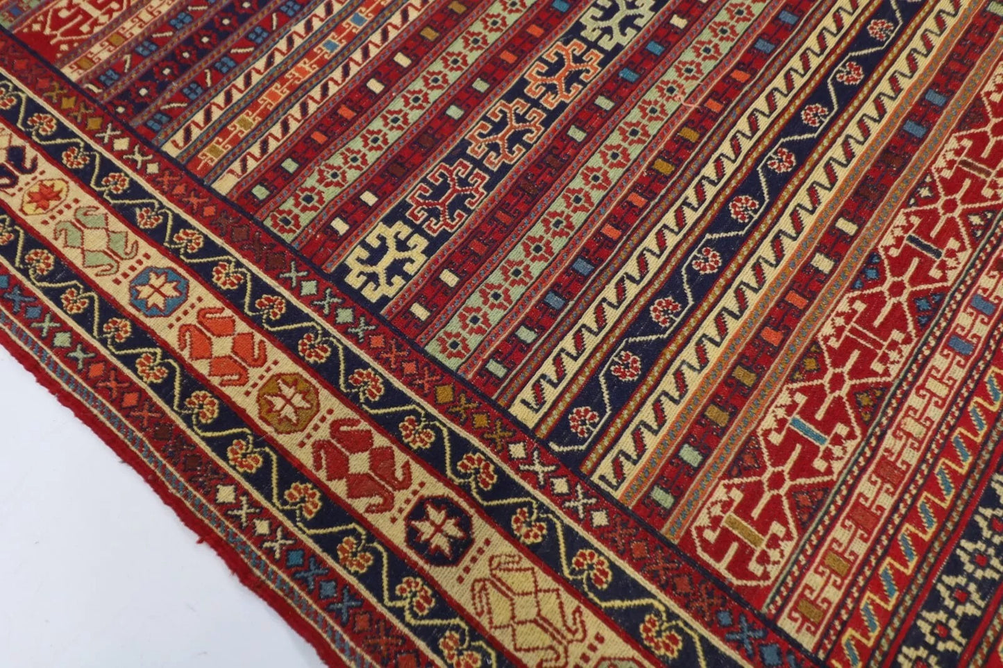 192 x 298 cm | Flat Weaved Kilim Tribal Hand Knotted Carpet