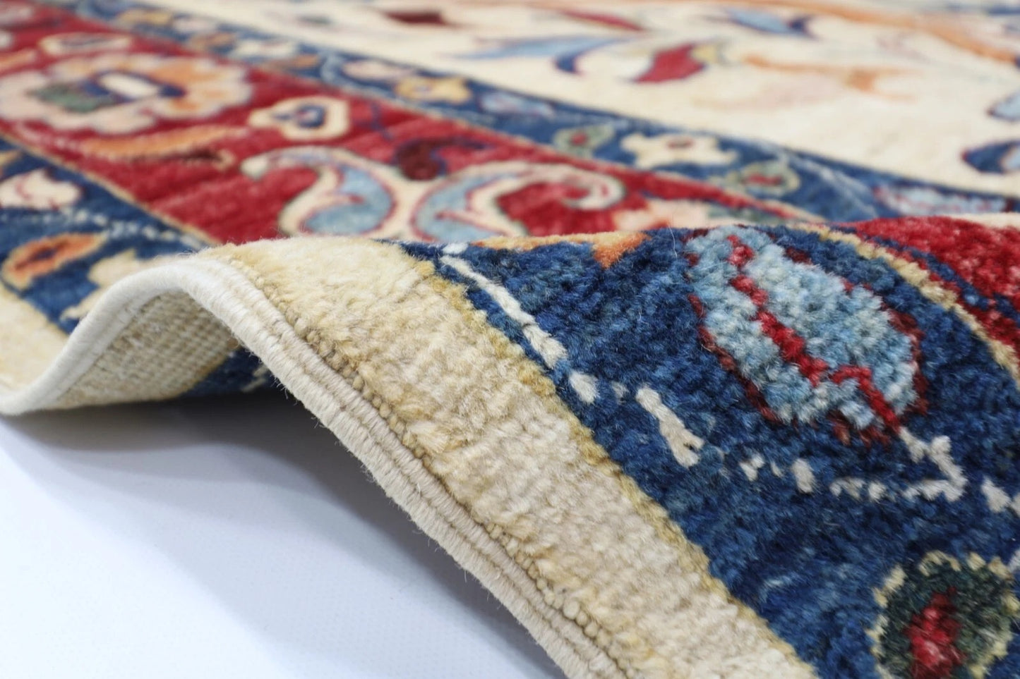 195 x 295 cm | Animal Paradise Afghan Tribal Hand Knotted Carpet