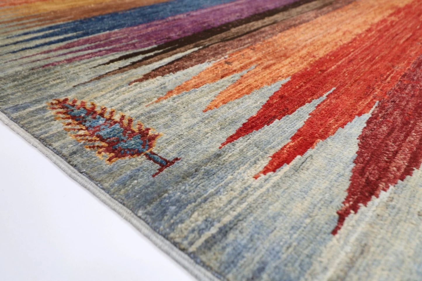 178 x 271 cm | Gabbeh Animal Afghan Tribal Hand Knotted Veg Dye Wool Carpet