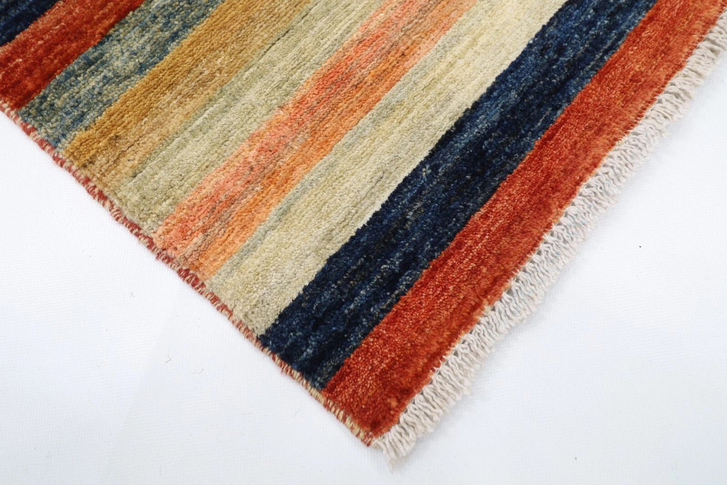 167 x 240 cm | Gabbeh Afghan Tribal Hand Knotted Veg Dye Wool Carpet